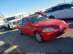 1998 Honda Civic Ex Красный vin: 1HGEJ8243WL100409