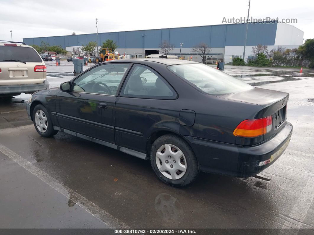 1998 Honda Civic Ex Black vin: 1HGEJ8243WL133667