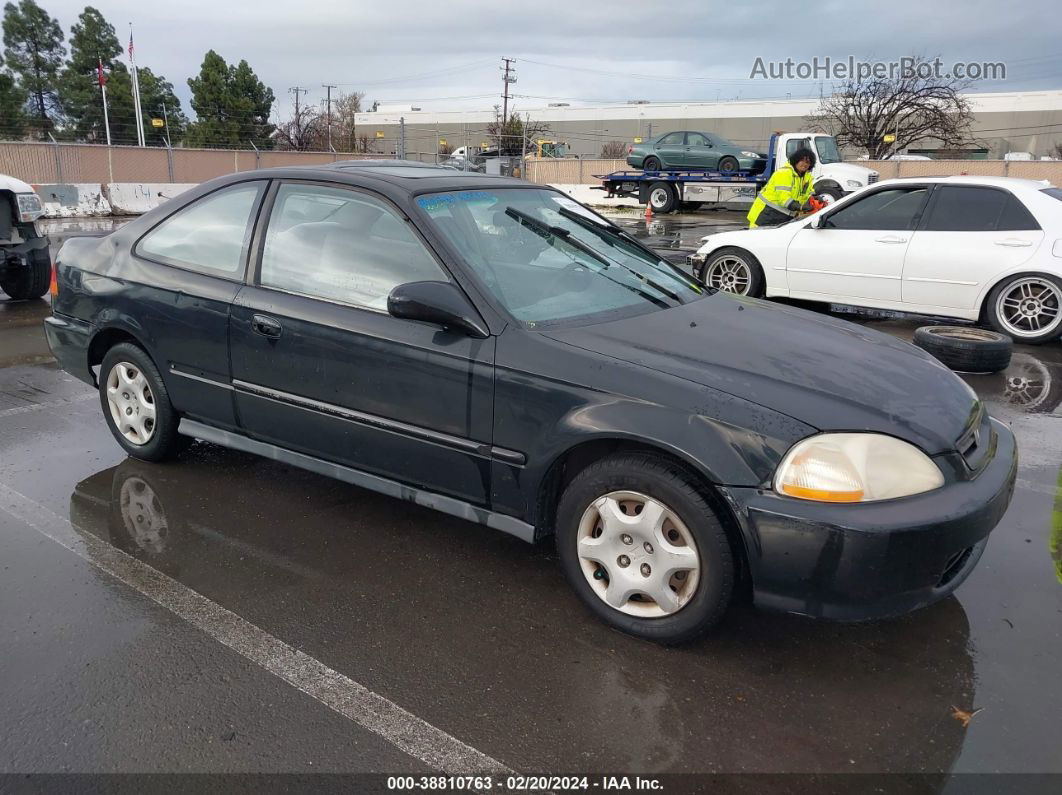 1998 Honda Civic Ex Black vin: 1HGEJ8243WL133667