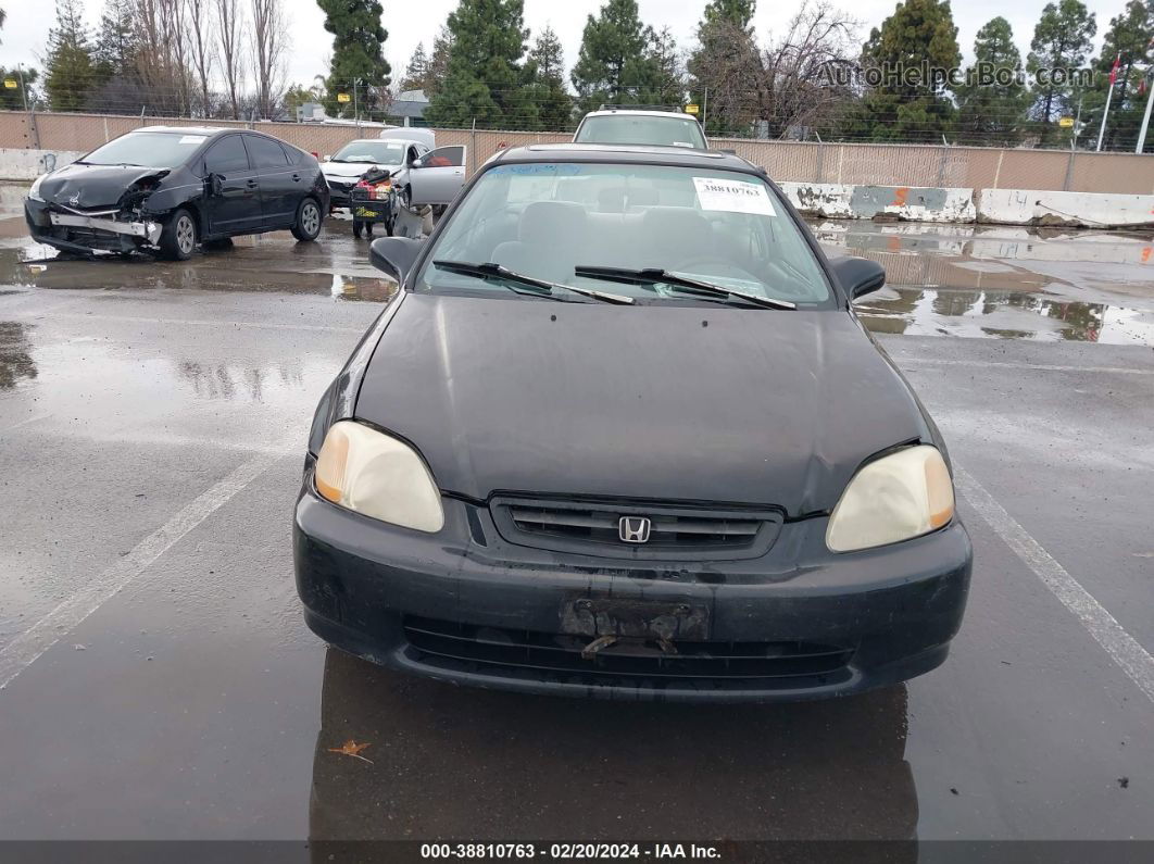 1998 Honda Civic Ex Черный vin: 1HGEJ8243WL133667