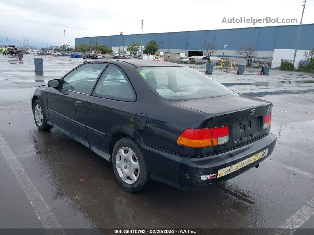 1998 Honda Civic Ex Black vin: 1HGEJ8243WL133667