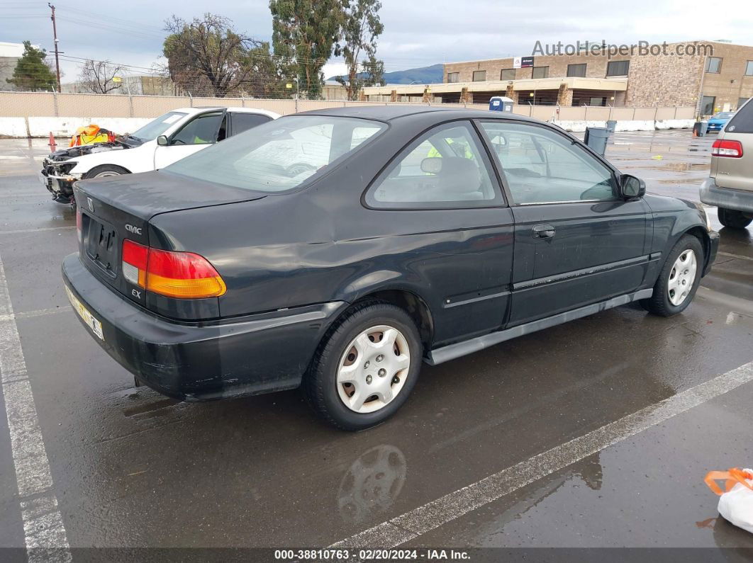 1998 Honda Civic Ex Black vin: 1HGEJ8243WL133667