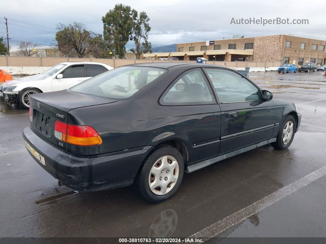 1998 Honda Civic Ex Black vin: 1HGEJ8243WL133667