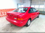 1998 Honda Civic Ex Красный vin: 1HGEJ8244WL005700