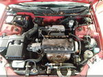 1998 Honda Civic Ex Red vin: 1HGEJ8244WL005700