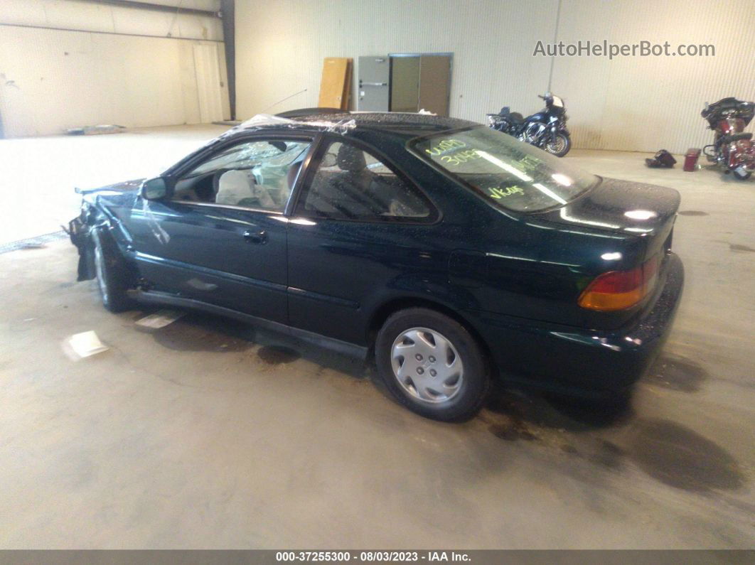 1996 Honda Civic Ex Green vin: 1HGEJ8245TL090574