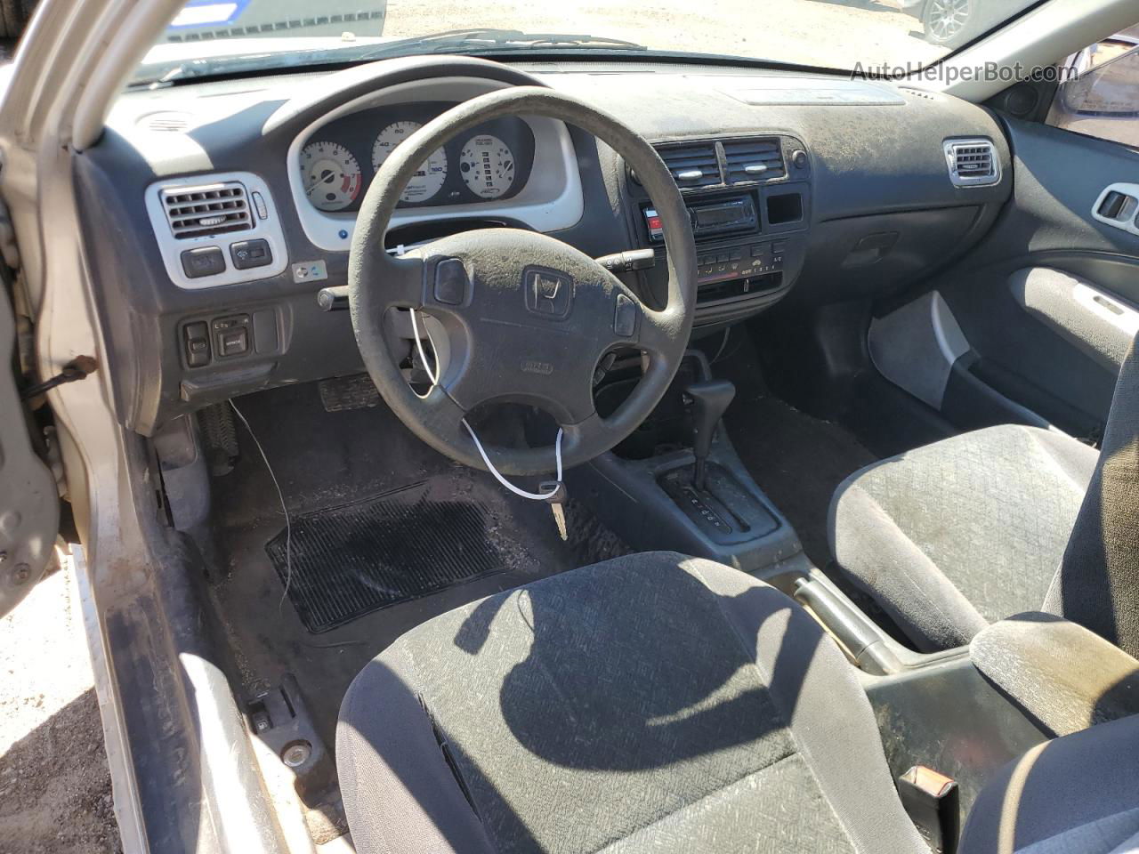 1998 Honda Civic Ex Серебряный vin: 1HGEJ8245WL096461