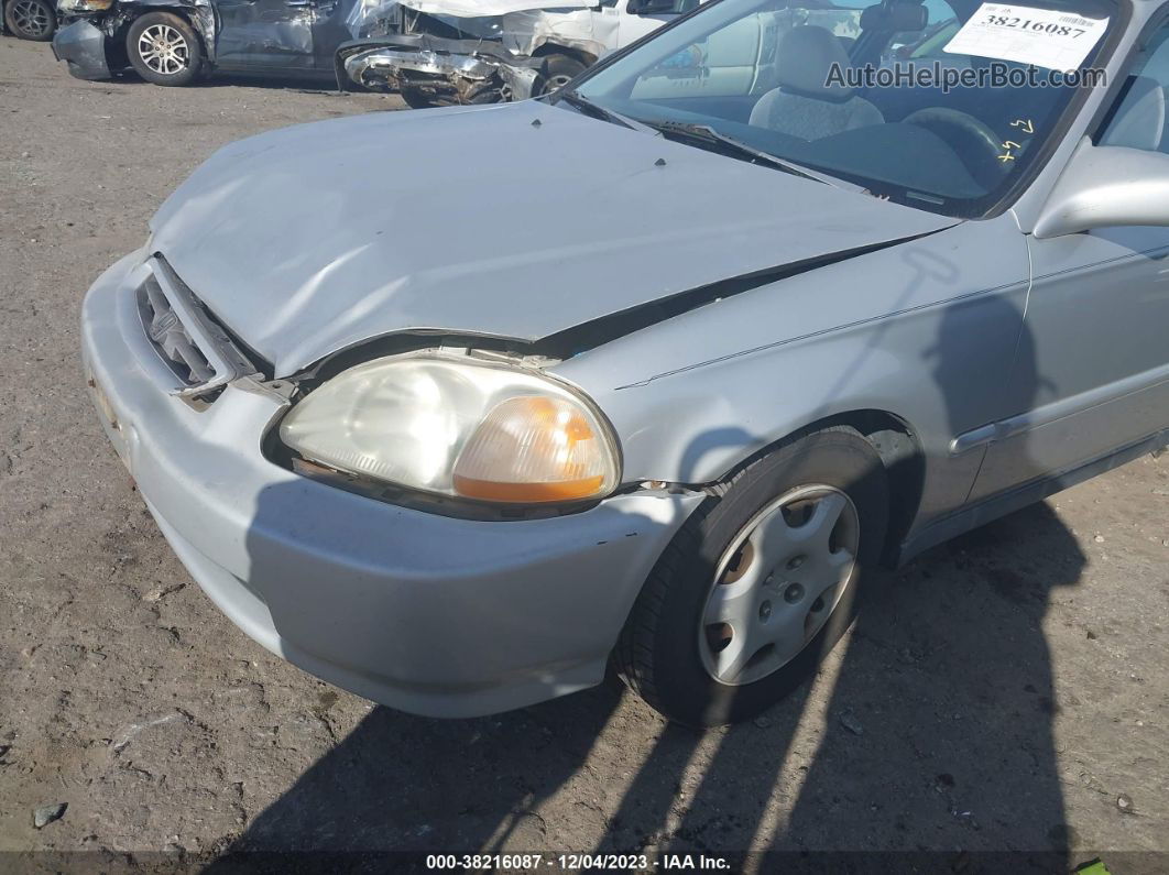 1998 Honda Civic Ex Silver vin: 1HGEJ8245WL109516