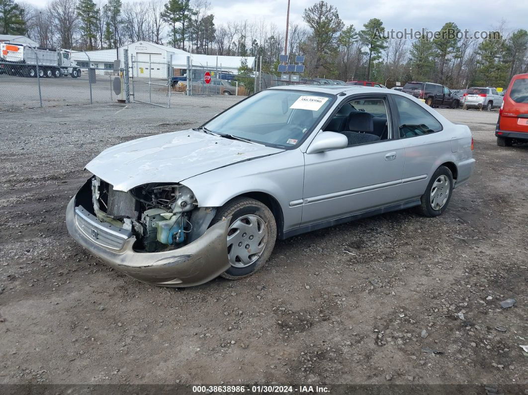 1996 Honda Civic Ex Silver vin: 1HGEJ8246TL045997