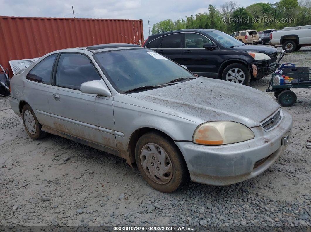 1996 Honda Civic Ex Silver vin: 1HGEJ8246TL088803