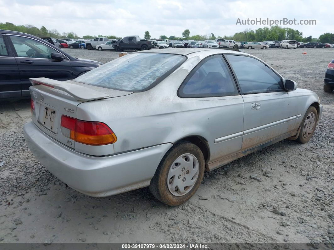 1996 Honda Civic Ex Silver vin: 1HGEJ8246TL088803