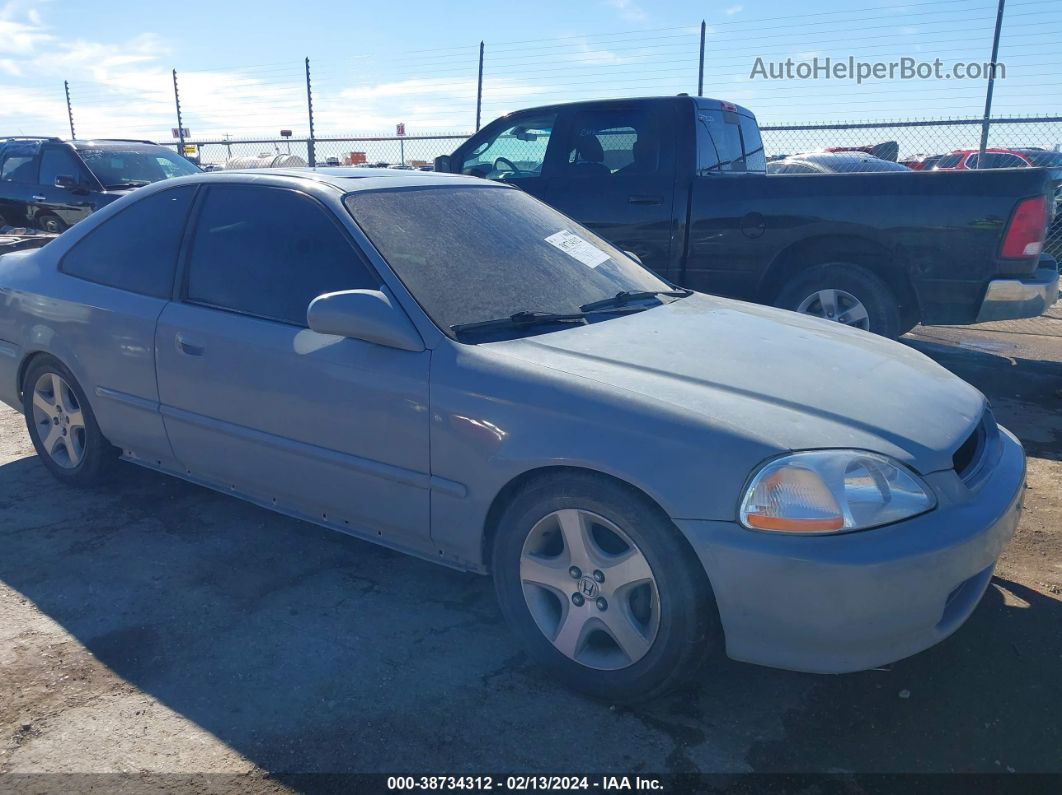 1998 Honda Civic Ex Gray vin: 1HGEJ8246WL019128