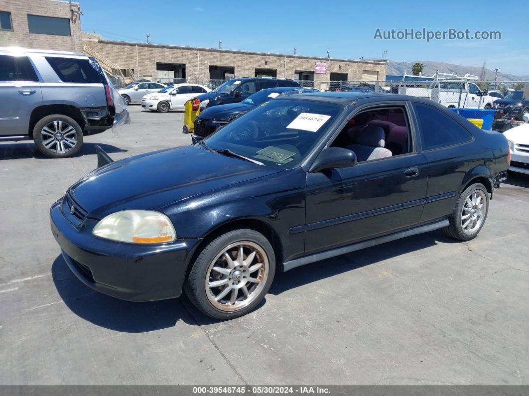 1998 Honda Civic Ex Black vin: 1HGEJ8246WL096422