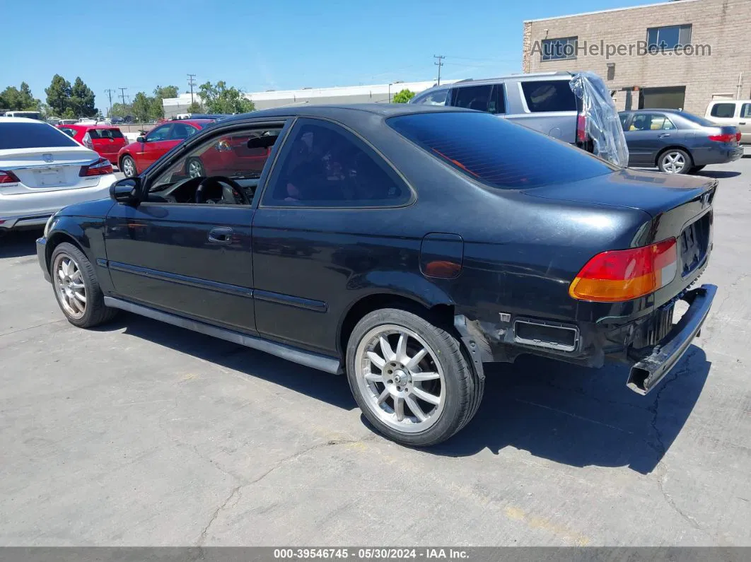 1998 Honda Civic Ex Black vin: 1HGEJ8246WL096422