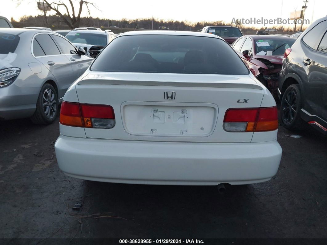 1996 Honda Civic Ex White vin: 1HGEJ8249TL025131