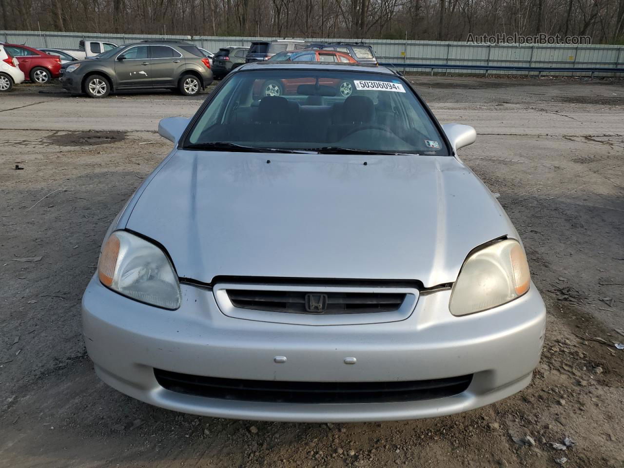 1998 Honda Civic Ex Silver vin: 1HGEJ8249WL045058