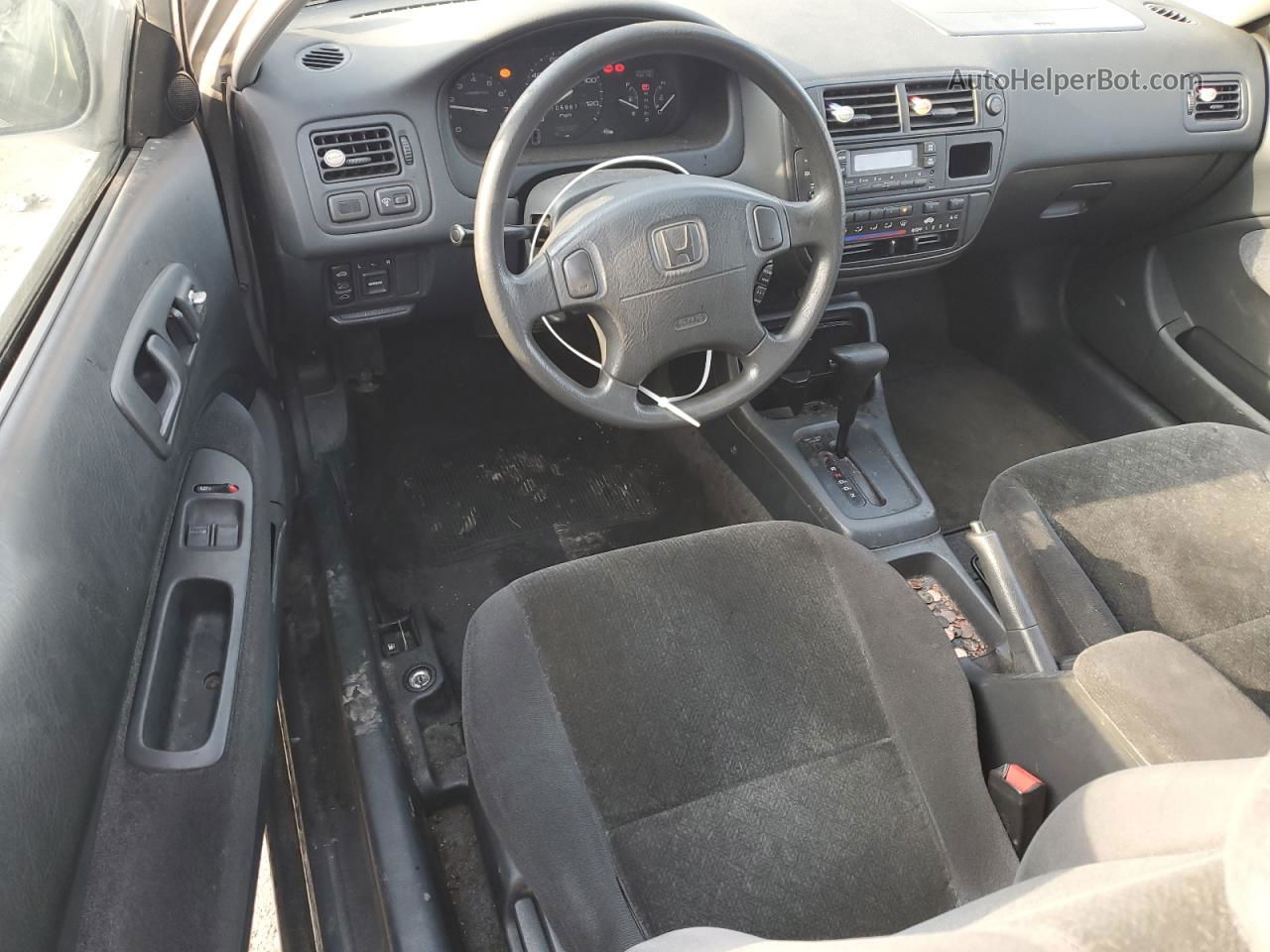 1998 Honda Civic Ex Silver vin: 1HGEJ8249WL045058