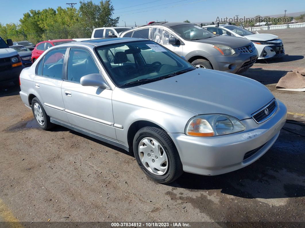 1996 Honda Civic Ex Silver vin: 1HGEJ8540TL020962