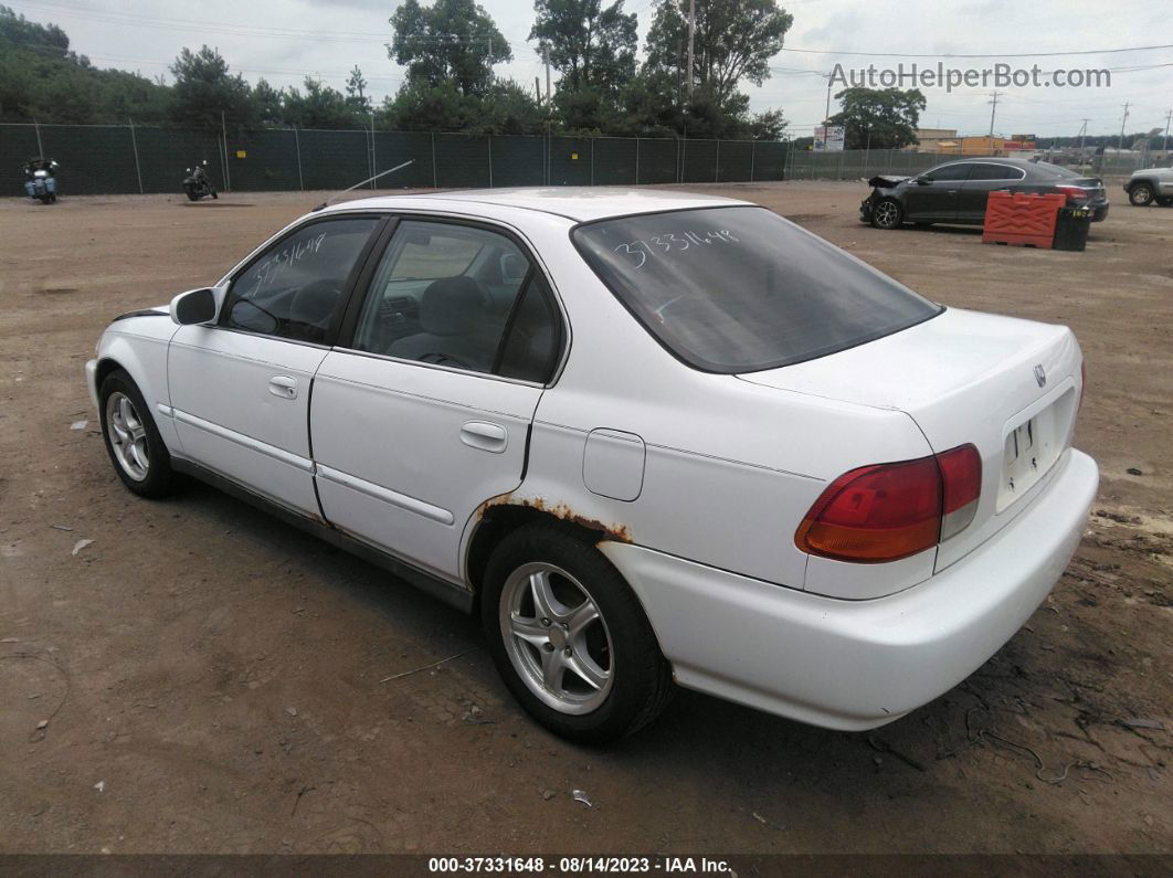 1996 Honda Civic Ex White vin: 1HGEJ8544TL022391