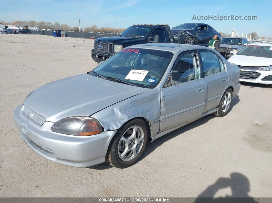 1996 Honda Civic Ex Silver vin: 1HGEJ8647TL025428