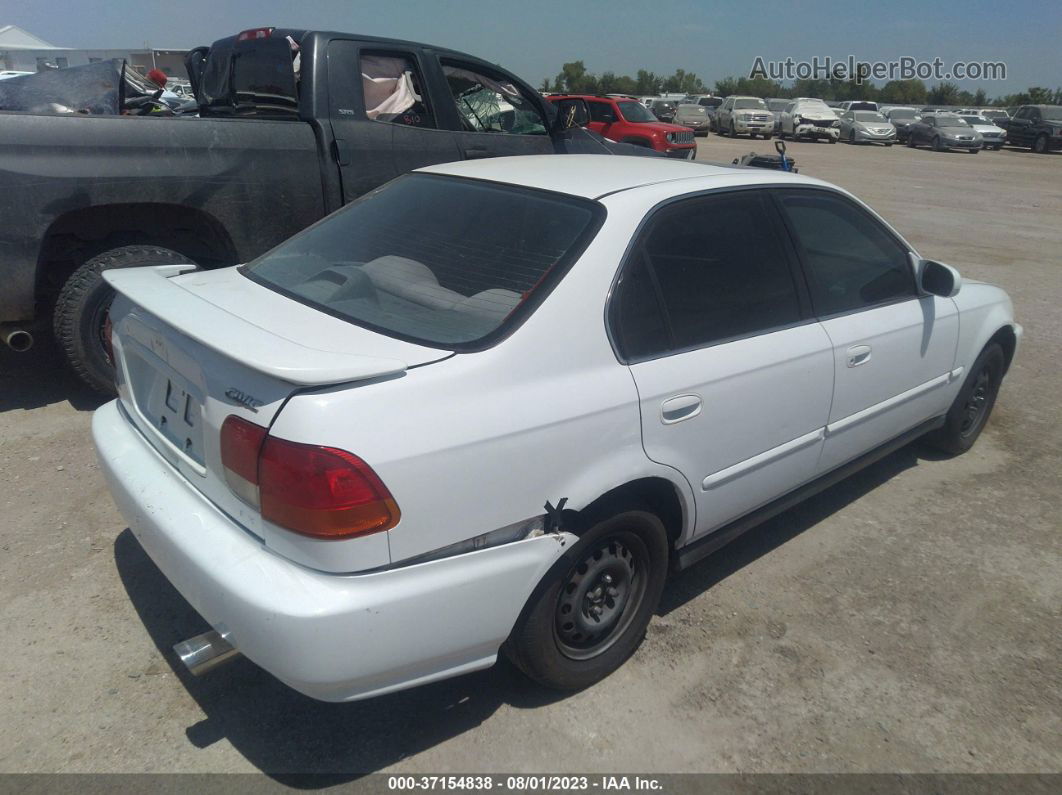 1996 Honda Civic Ex White vin: 1HGEJ8647TL044206