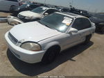 1996 Honda Civic Ex White vin: 1HGEJ8647TL044206