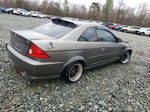 2005 Honda Civic Ex Gray vin: 1HGEM21055L055314