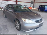 2004 Honda Civic Ex Gray vin: 1HGEM210X4L084466