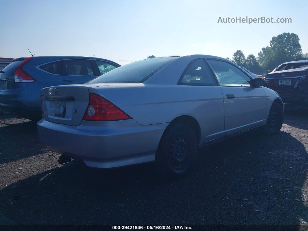 2005 Honda Civic Vp Silver vin: 1HGEM21115L063709