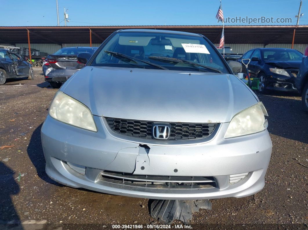 2005 Honda Civic Vp Silver vin: 1HGEM21115L063709