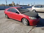 2004 Honda Civic Dx Vp Red vin: 1HGEM21124L050806