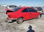 2004 Honda Civic Dx Vp Red vin: 1HGEM21124L050806