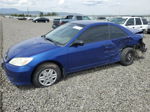 2004 Honda Civic Dx Vp Blue vin: 1HGEM21134L022741