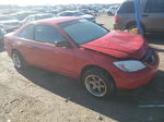 2004 Honda Civic Dx Vp Red vin: 1HGEM21144L055604