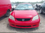 2004 Honda Civic Vp Красный vin: 1HGEM21144L068580