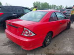 2004 Honda Civic Vp Red vin: 1HGEM21144L068580