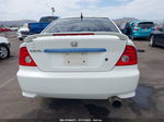 2004 Honda Civic Vp White vin: 1HGEM21184L015087