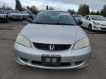 2005 Honda Civic Lx Silver vin: 1HGEM21545L079387