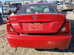 2004 Honda Civic Lx Red vin: 1HGEM21564L004169