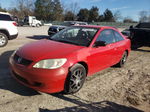 2004 Honda Civic Lx Red vin: 1HGEM21564L004169