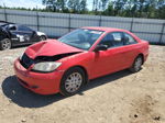 2004 Honda Civic Lx Red vin: 1HGEM215X4L052449