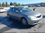 2004 Honda Civic Ex Gray vin: 1HGEM21904L058148