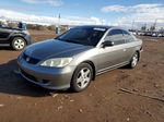 2005 Honda Civic Ex Серый vin: 1HGEM220X5L049667