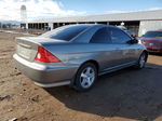 2005 Honda Civic Ex Gray vin: 1HGEM220X5L049667