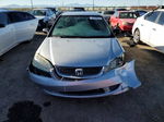 2004 Honda Civic Dx Vp Silver vin: 1HGEM22104L049863