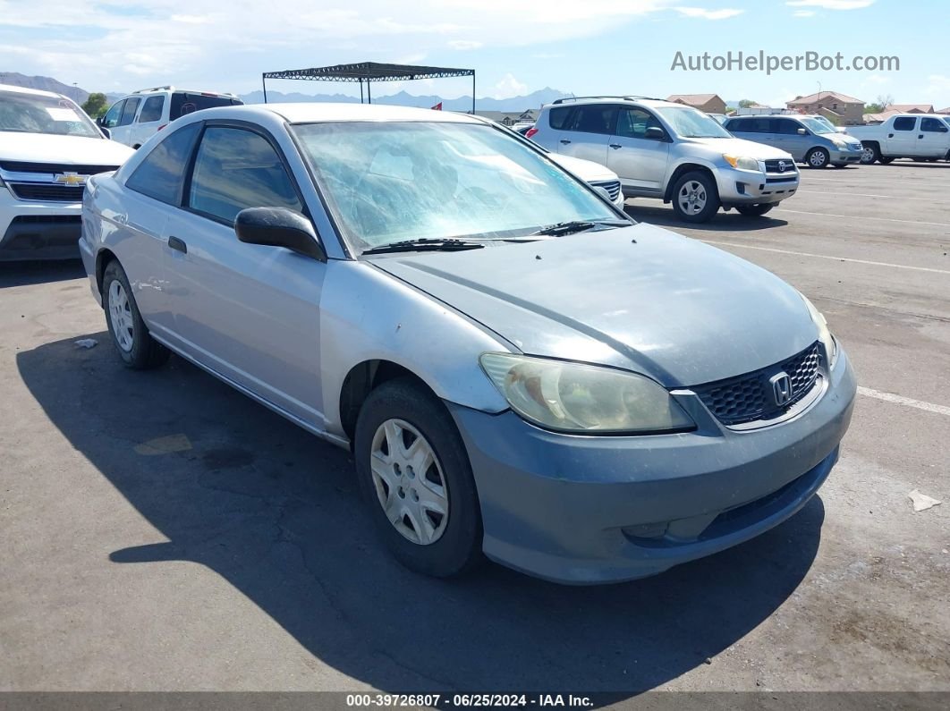 2005 Honda Civic Vp Silver vin: 1HGEM22115L014671