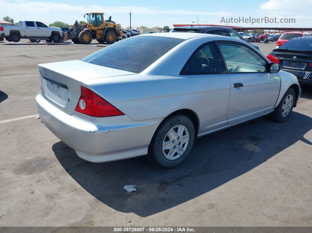 2005 Honda Civic Vp Silver vin: 1HGEM22115L014671