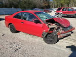 2004 Honda Civic Dx Vp Red vin: 1HGEM22134L020695