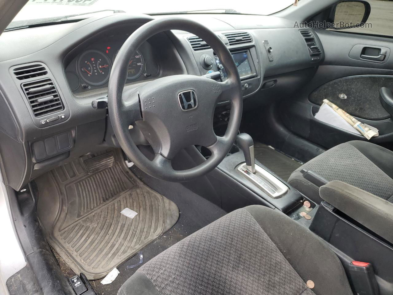 2004 Honda Civic Dx Vp Серебряный vin: 1HGEM22134L079178