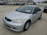 2004 Honda Civic Dx Vp Silver vin: 1HGEM22134L079178